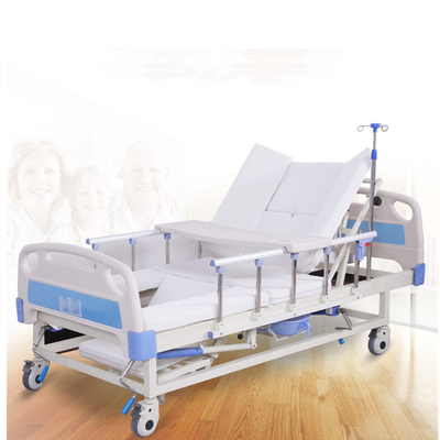 Стальная нянча многофункциональная медицинская терпеливая кровать поворачивая ручную медицинскую кровать