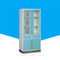 Покрытый цвет современного стиля шкафа дисплея H2000*W900*D500mm медицины офиса/больницы дисплея голубой