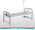 Кровать для пациентов, больничная койка плоской высоты регулируемая верхнего сегмента с колесами
